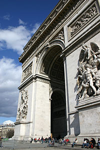 Arc de Triomphe - Facade Ouest