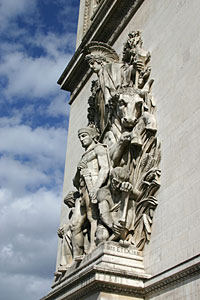 Arc de Triomphe - Statue pilier Nord