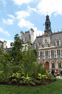 Hotel de Ville de Paris - Jardin éphémère 2008