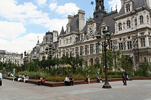 Hotel de Ville de Paris - Jardin éphémère 2008