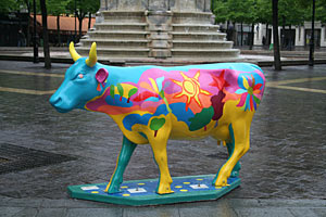 Vache au Louvre