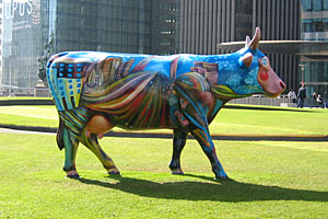 Vache - Parvis La Défense