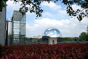 La Villette - Géode (jardin)